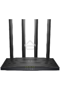 Роутер беспроводной TP-Link Archer C6U AC1200 10/100/1000BASE-TX/4G ready черный