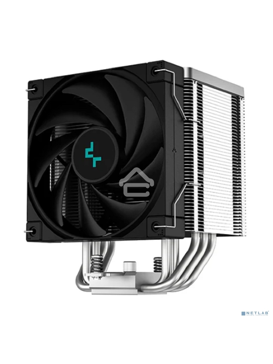 Кулер для процессора DEEPCOOL AK500 серебристый/черный, 120 мм, алюминий/медь, 1850 об/мин, 31.5 дБ, 4 pin, 240 Вт, 158 мм