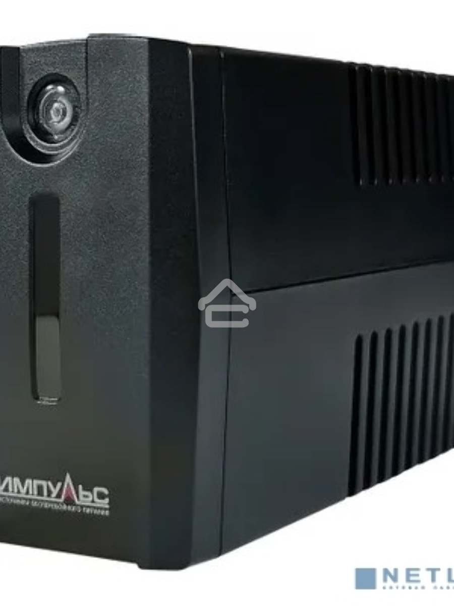 Источник бесперебойного питания Импульс ЮНИОР СМАРТ 600, 600/360 ВА/Вт, LED, USB, SCHUKOx2