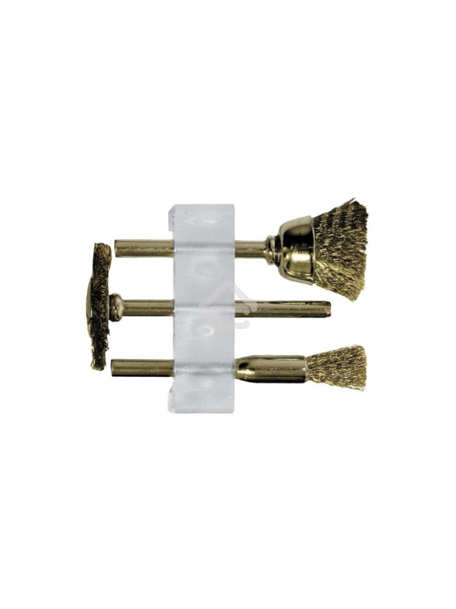 Кордщетка FIT 36906из нержавеющей стали набор 3шт.