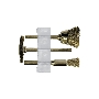 Кордщетка FIT 36906из нержавеющей стали набор 3шт.