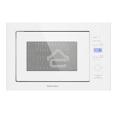 Микроволновая печь встраиваемая Maunfeld MBMO.25.7GW белый, 25 л, 900 Вт, переключатели - сенсор