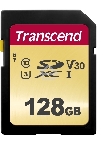 Флеш карта SD 128GB Transcend SDХC UHS-I U3, MLC