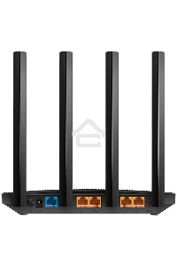 Роутер беспроводной TP-Link Archer C6U AC1200 10/100/1000BASE-TX/4G ready черный
