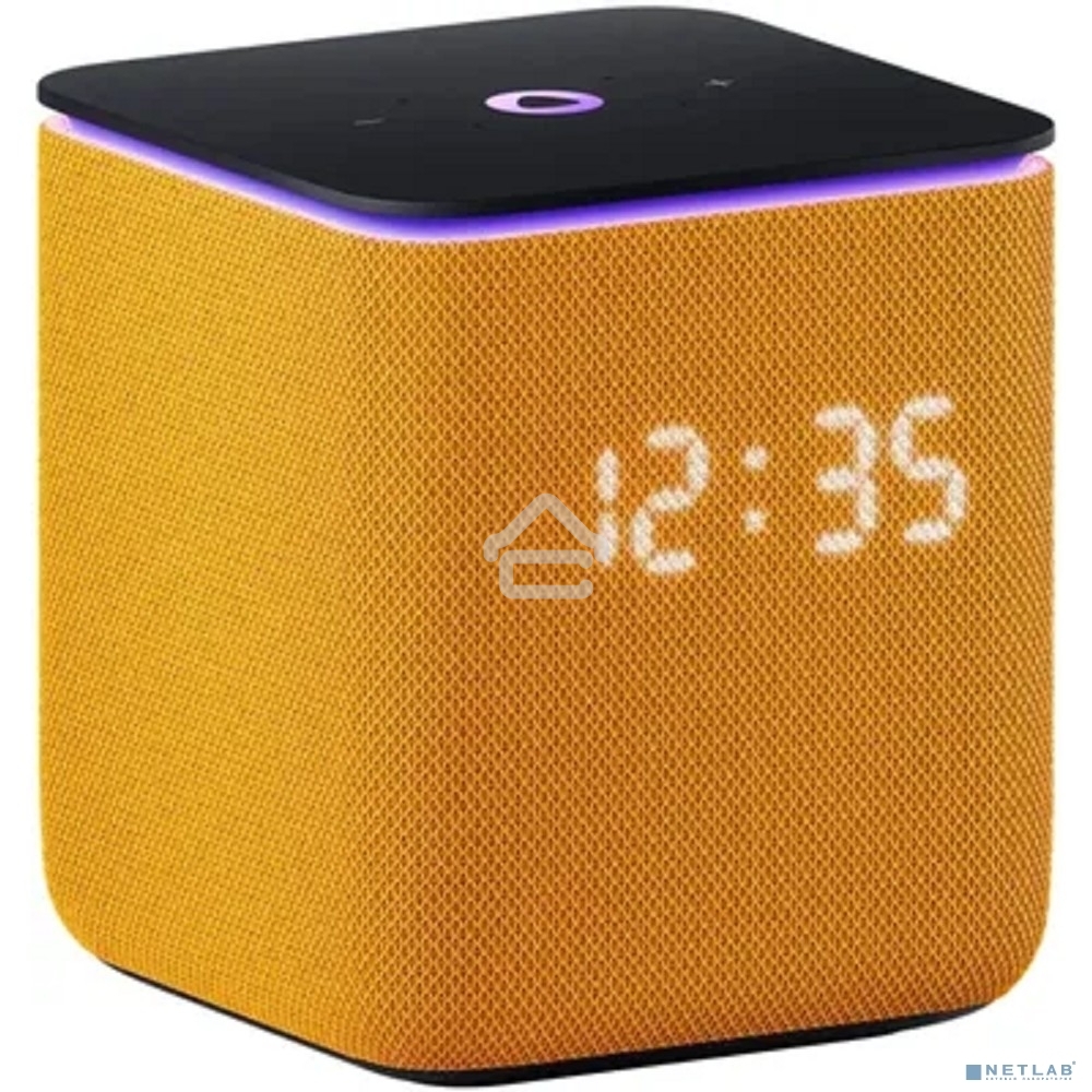 Умная колонка Яндекс Станция Миди, ZigBee, 24Вт, с голосовым ассистентом Алиса на YaGPT, оранжевый