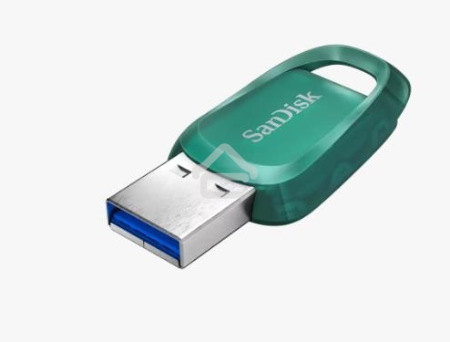 Флешка USB R/W 256GB SanDisk CZ96 Ultra Eco, USB 3.2 Green