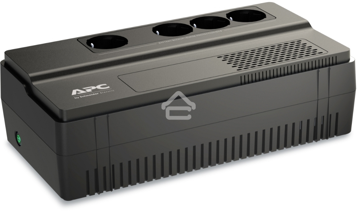 Источник бесперебойного питания APC Back-UPS BV1000I-GR 600Вт 1000ВА черный