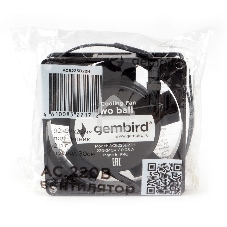 Вентилятор для корпуса Gembird 18924 черный, 92 мм, 2400 об/мин, 31.5 дБ, 2 pin