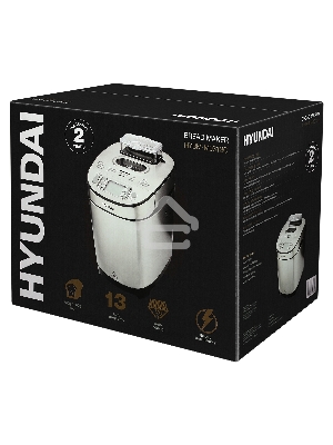 Хлебопечь Hyundai HYBM-M0313G 600Вт серебристый/черный