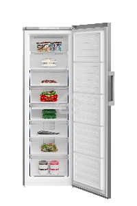 Морозильная камера Beko B1RFNK312S серебристый, 275л, 6 ящиков