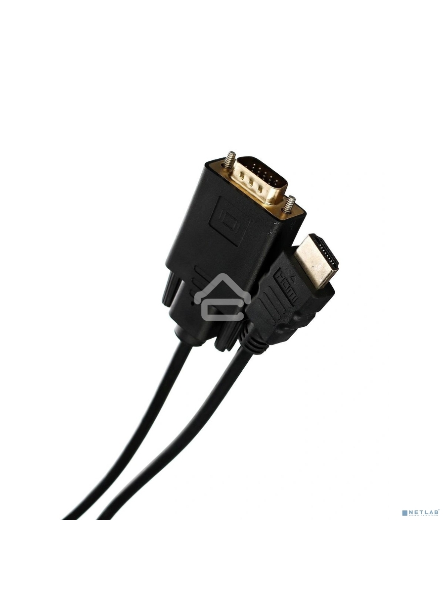 Кабель-переходник VCOM CG596-1.8M HDMI --> VGA_M/M 1,8м