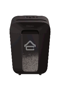 Шредер Fellowes PowerShred LX70 черный (секр.P-4)/перекрестный/11лист./18лтр./скрепки/скобы/пл.карты