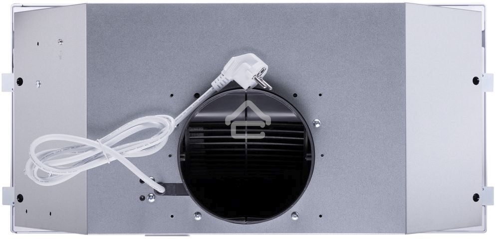 Вытяжка встраиваемая Maunfeld TRAPEZE 601GG белый, 60 см, 1150 куб. м/ч, 54 дБ