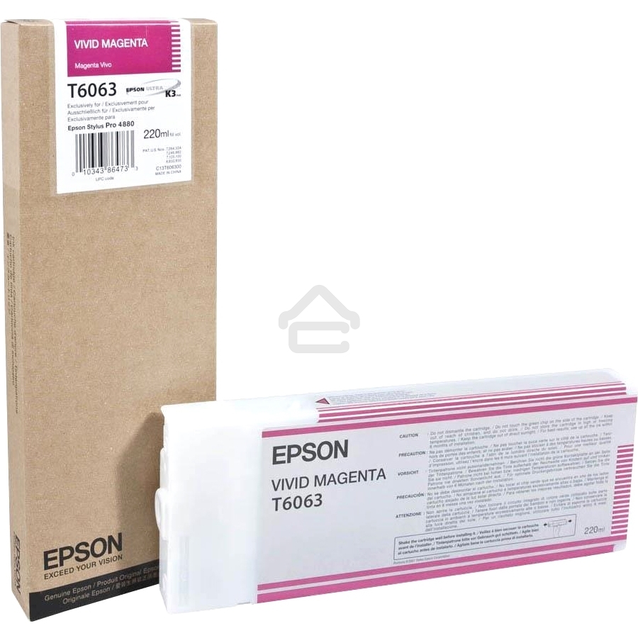 Картридж струйный Epson C13T606300 яркопурпурный для Stylus Pro 4880
