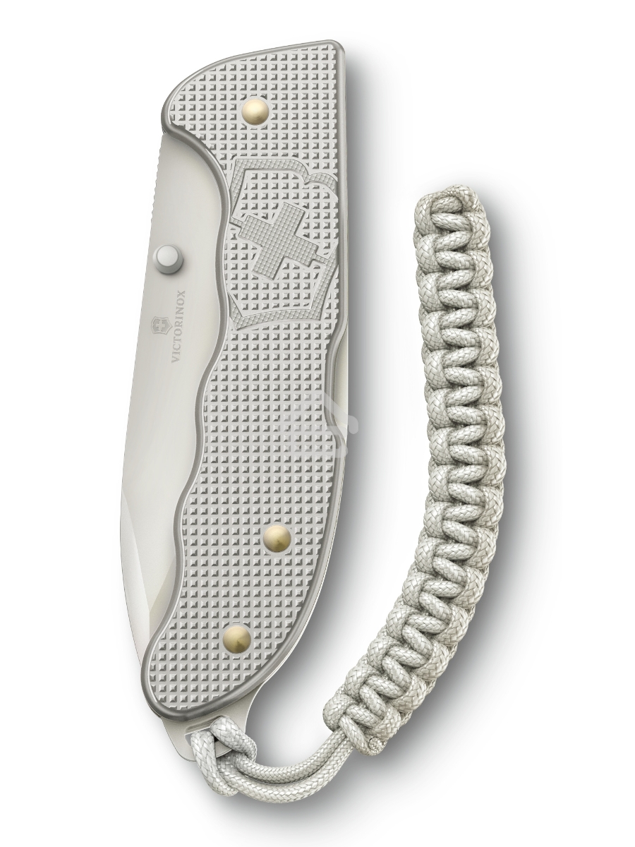 Нож перочинный Victorinox Evoke Alox (0.9415.D26) 136мм 5функц. серебристый подар.коробка