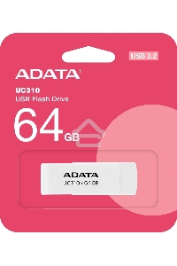 Флеш диск ADATA USB3 64GB WHITE UC310-64G-RWH