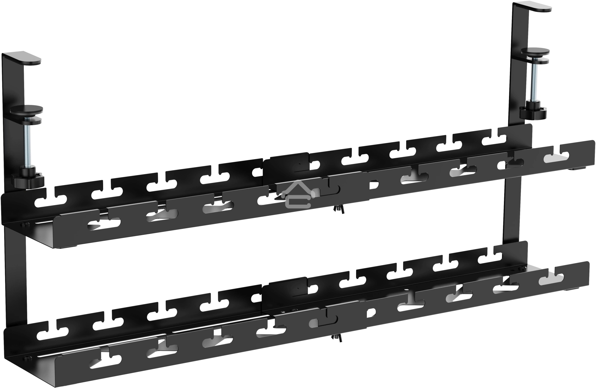 Кабель-канал Cactus CS-CM-700-2BK для столов 72.8x13.5x34.2 см черный