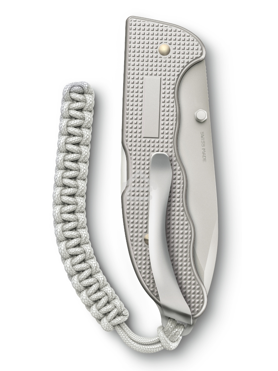 Нож перочинный Victorinox Evoke Alox (0.9415.D26) 136мм 5функц. серебристый подар.коробка