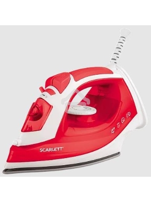 Утюг Scarlett SC-SI30P15 (красный) Мощность, Вт: 2000; Световой индикатор работы: Да; Регулируемый пар до г/мин: 40; Паровой удар до г/мин: 120; Резервуар для воды, мл: 180; Функция разбрызгивания воды: Да; Терморегулятор: Да; Вертикальное отпаривание: Да