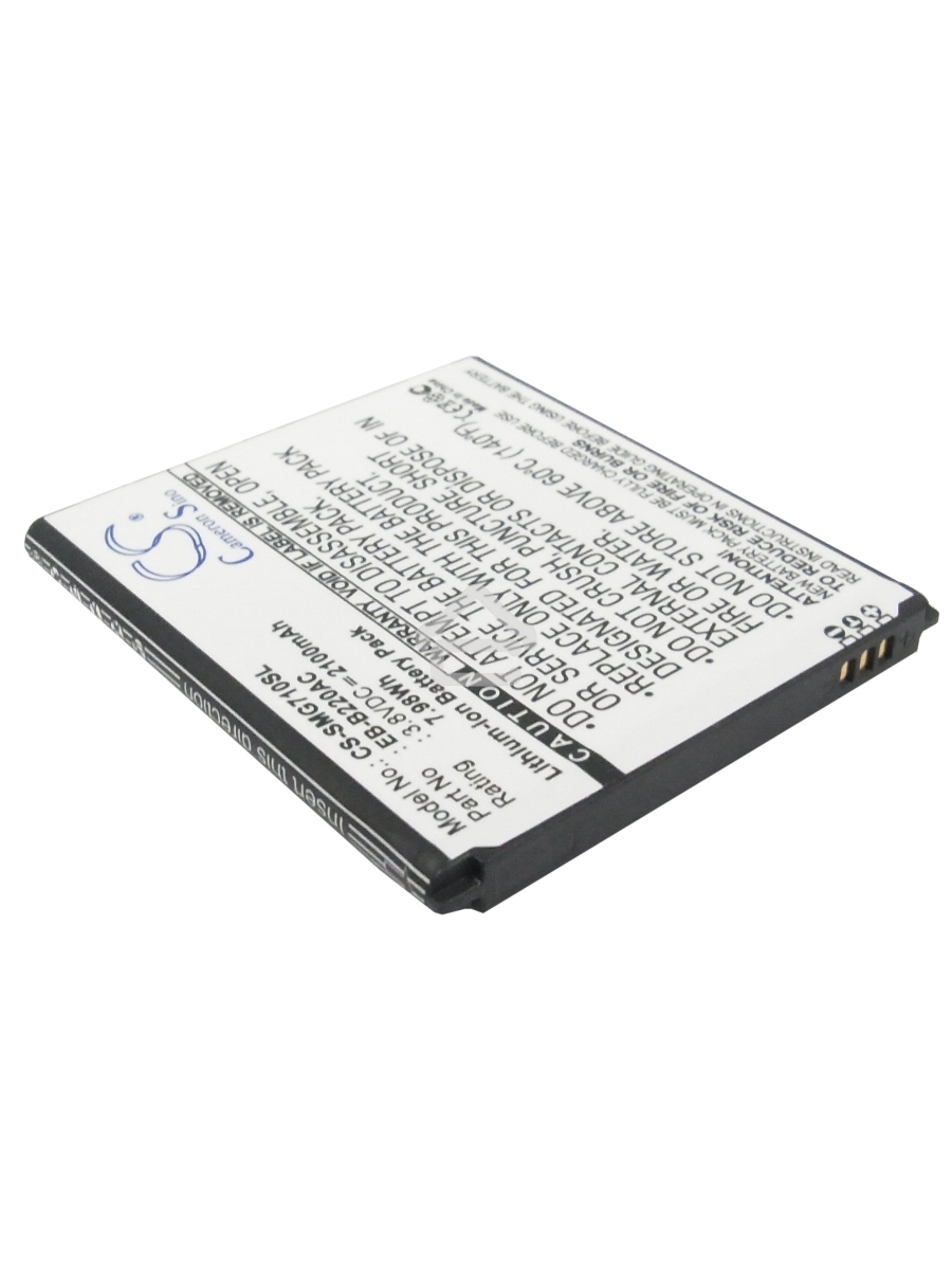 Аккумулятор CameronSinoCS-SMG710SL EB-B220AC для Samsung Galaxy Grand 2 4G 3.8V / 2100mAh / 7.98Wh