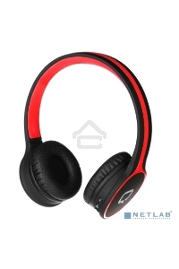 Наушники Qumo Accord 3 (BT-0020) черный/красный  накладные   Bluetooth 4.2  300  мА-ч  до 6х часов в режиме разговора