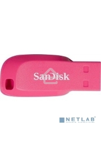 Флеш диск 16GB SanDisk CZ50 Cruzer Blade, USB 2.0, Pink