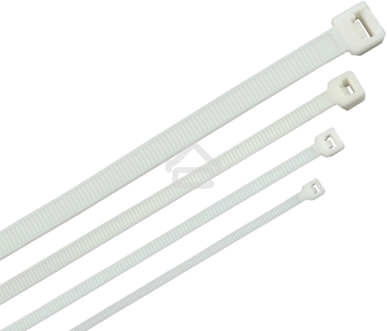 Стяжка пластиковая ITK HKW-W36-L300 300x3.6 мм (упак: 100 шт) полиамид внешний (-25/+75) белый