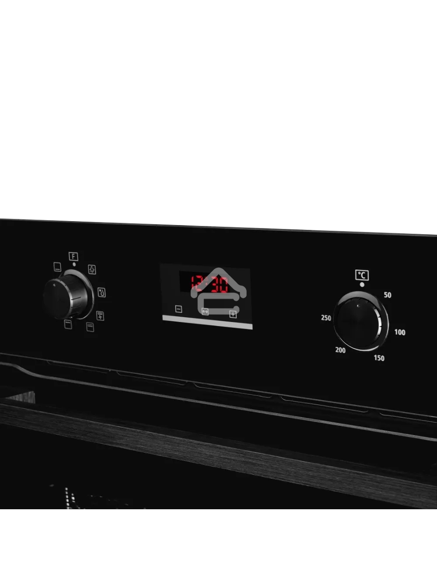 Встраиваемый духовой шкаф Kuppersberg HM 628 Black 60 см, 70 л, 8 режимов, гидролизная очистка, черный