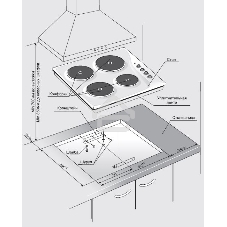 Варочная поверхность Gefest СВН 3210 К21