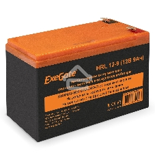 Батарея для ИБП ExeGate EX285659RUS HRL 12-9 (12V 9Ah 1234W, клеммы F2)