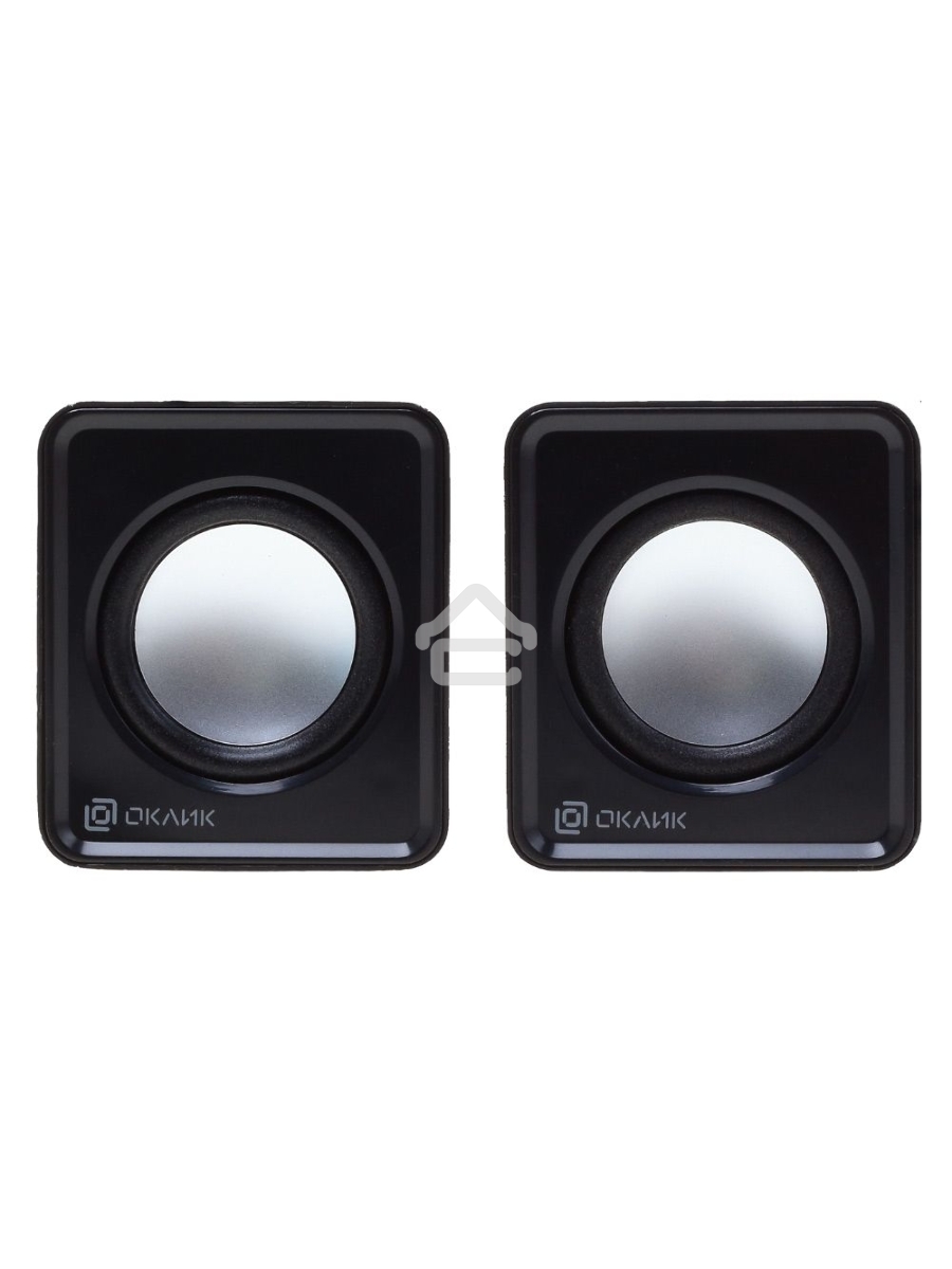 Колонки Oklick OK-331 2.0 черный 6Вт