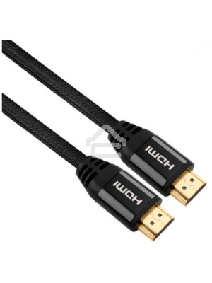 Кабель аудио-видео Ultra HD 8K HDMI (m)/HDMI (m) 1м. позолоченные контакты черный