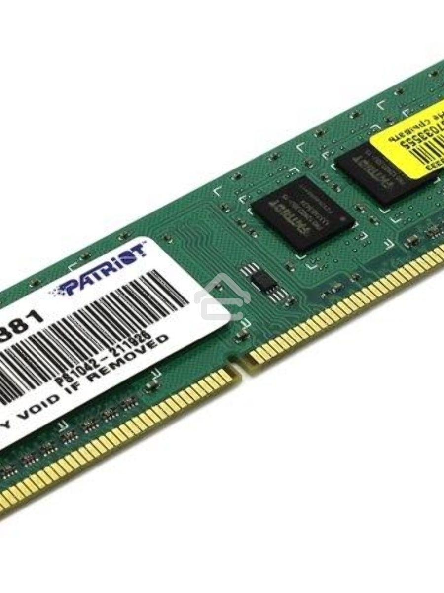 Оперативная память Patriot, DDR3, 4GB (1x4 GB), 1333 MHz, CL9, DIMM