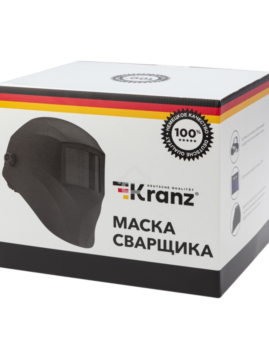 Маска сварщика с автоматическим светофильтром «Хамелеон» АСФ 400 KRANZ