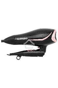 Фен SunWind SUHD 550 2200Вт черный/розовое золото