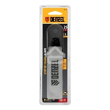 Лезвия Denzel 25 мм, сталь SK5 - 0,7 мм, 5 шт.