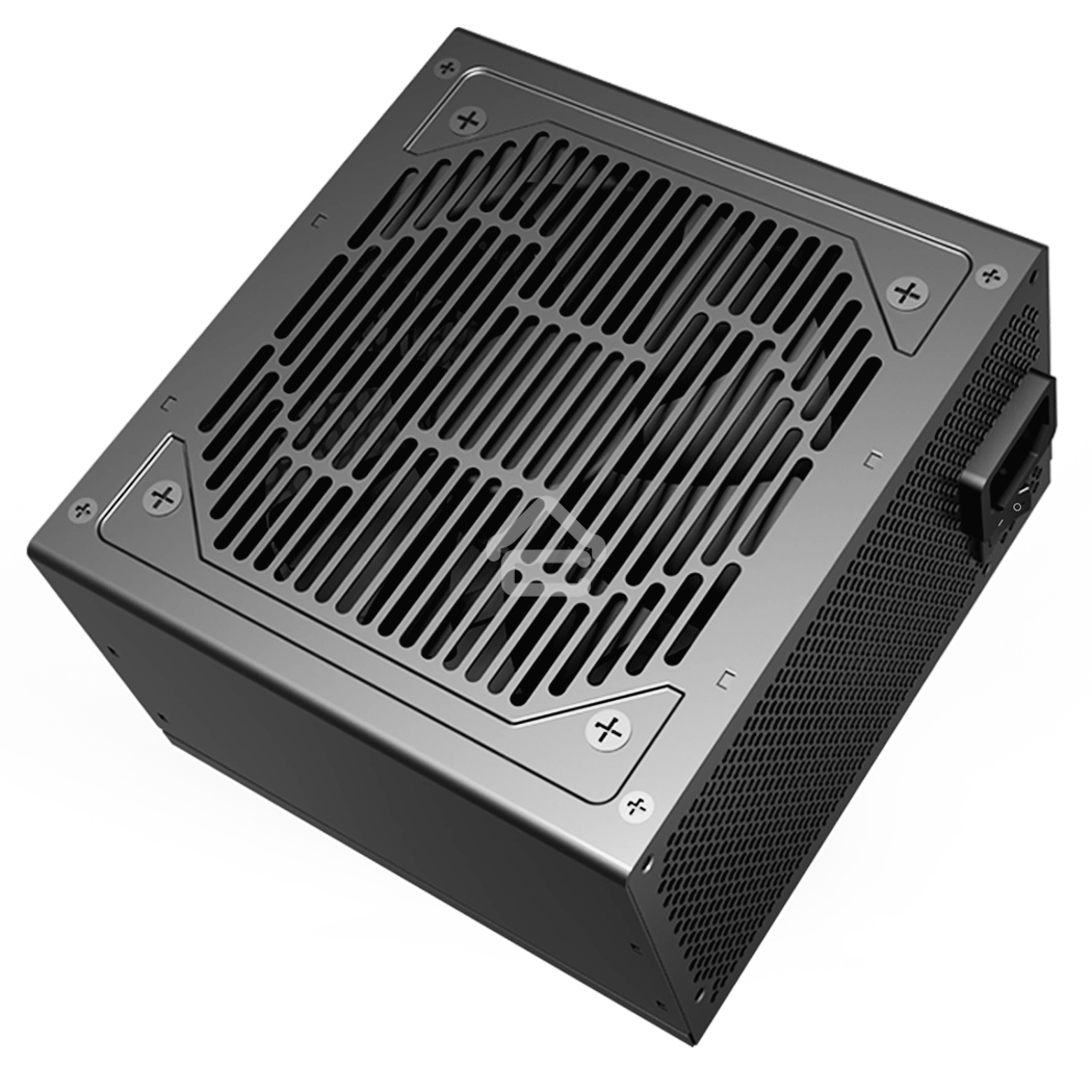 Блок питания PCCOOLER KF650, 650W 80 PLUS White (ATX, ATX 2.4, Non-modular, 1x24(20+4)pin 550мм, 1xCPU*2 8(4+4)pin 610+150мм, 2xPCIe 8(6+2)pin 510мм, 2xSATA*3+MOLEX4pin*1 450+150+150+150мм, Active, 120x120мм, 140x150x86мм, APFC, OVP, SCP, OPP (140-160%, 2