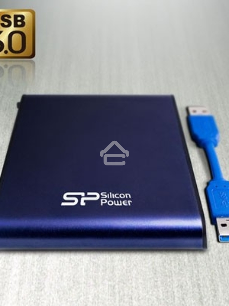Внешний жесткий диск Silicon Power USB 3.0 1Tb A80 SP010TBPHDA80S3B Armor (5400 об/мин) 2.5