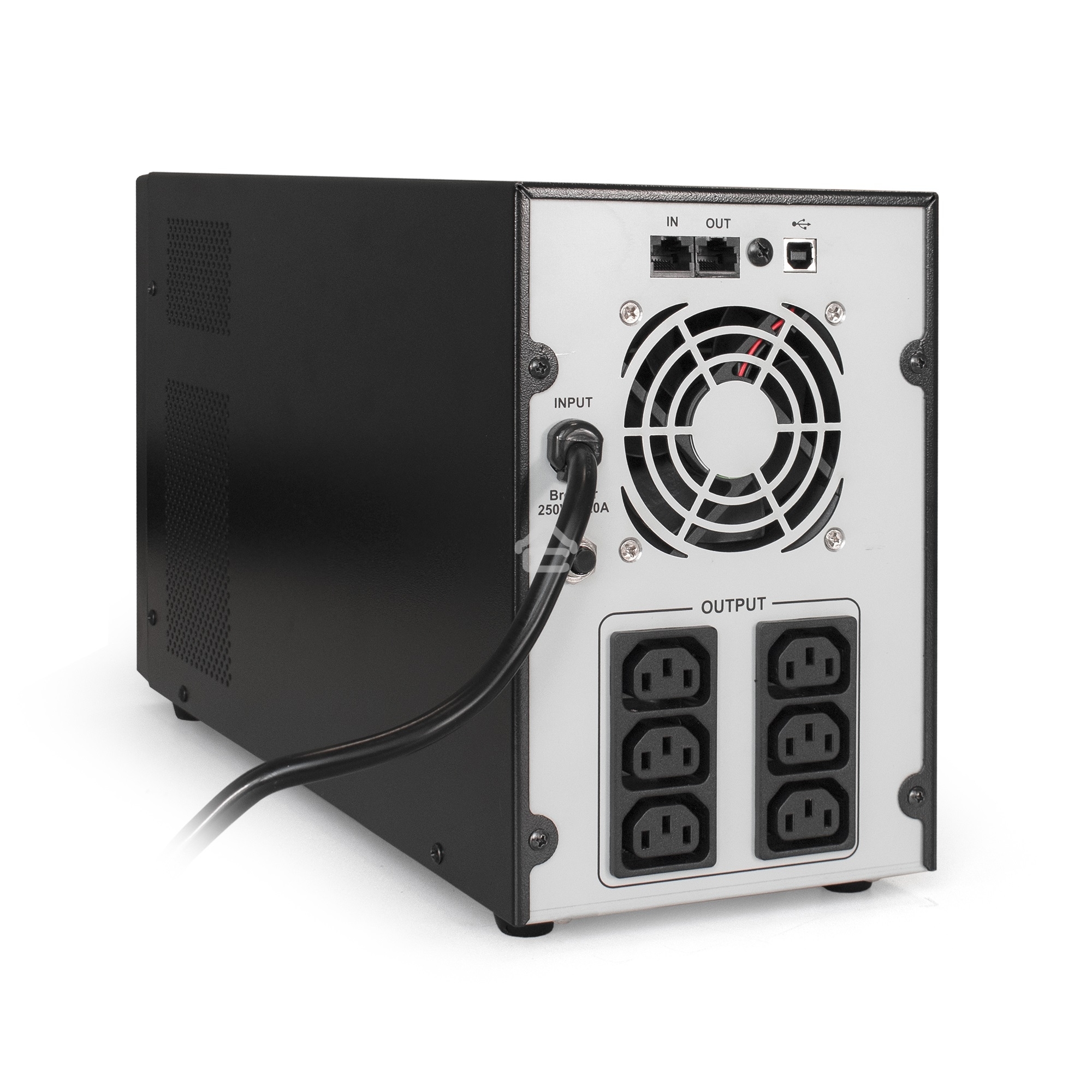 Источник бесперебойного питания ExeGate EP287659RUS SpecialPro Smart LLB-3000.LCD.AVR.C13.RJ.USB 3000VA/1800W, LCD, AVR, 6*IEC-C13, RJ45/11, USB, черный