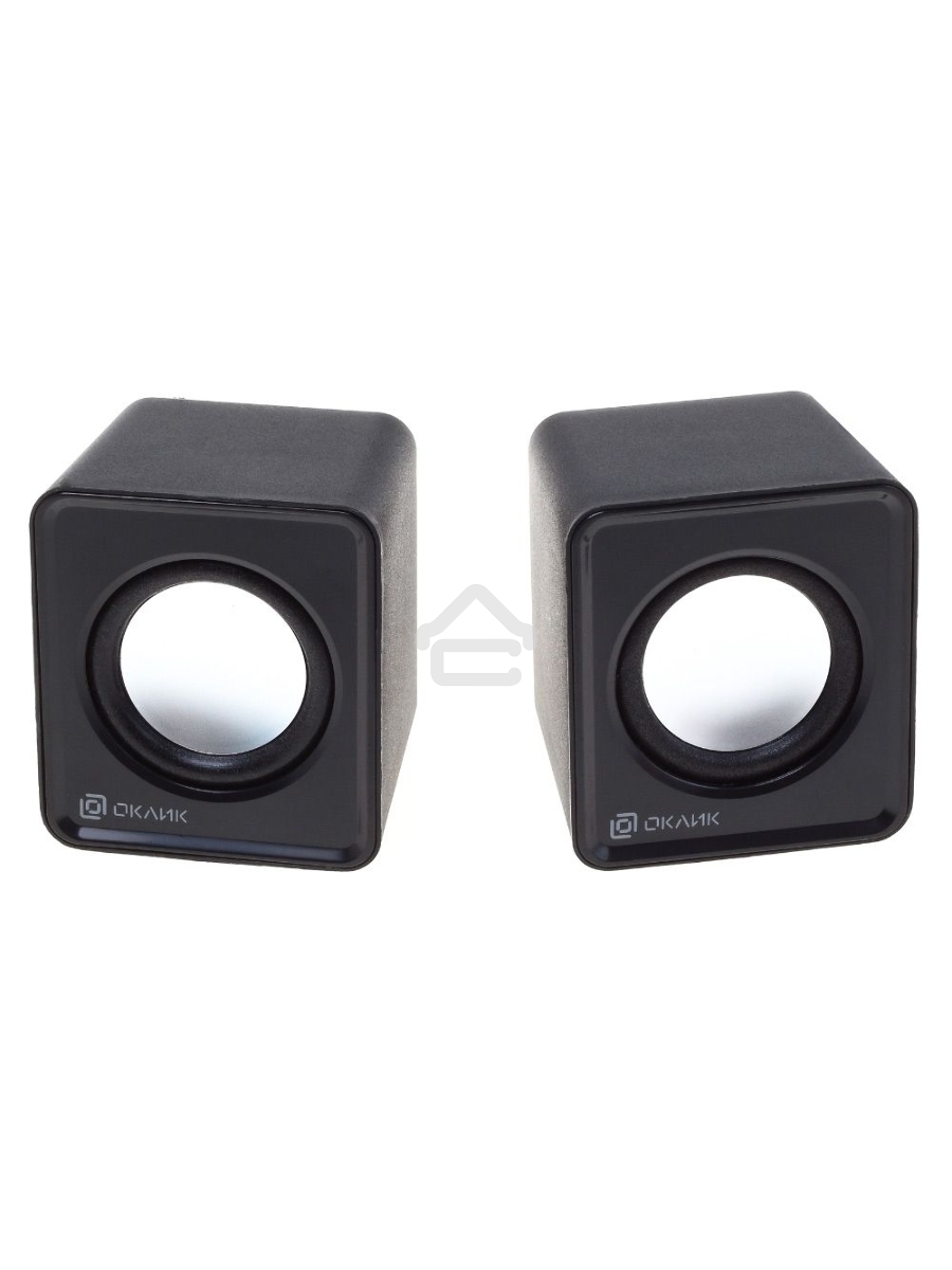 Колонки Oklick OK-331 2.0 черный 6Вт