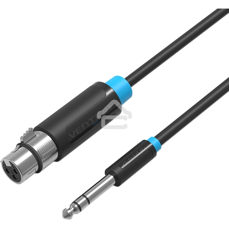 Кабель Vention аудио Jack 6.5 M/XLR F - 3м