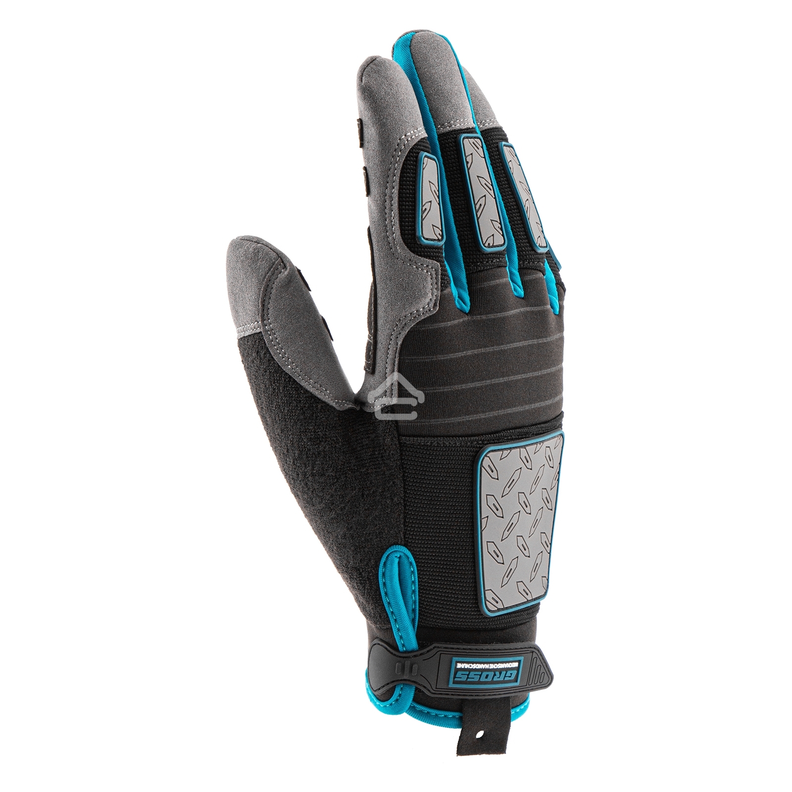 Перчатки универсальные Gross усиленные, с защитными накладками, DELUXE, размер XL (10)