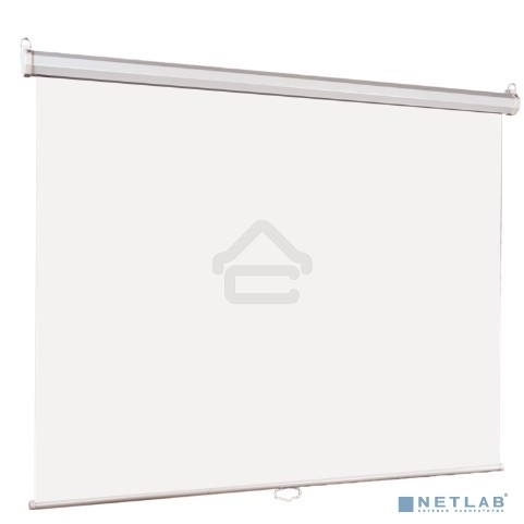 Настенный экран Lumien Eco Picture 128х171 см (рабочая область 122х165 см) Matte White восьмигранный корпус, возможность потолочн./настенного крепления, уровень в комплекте, 4:3 (треугольная упаковка)