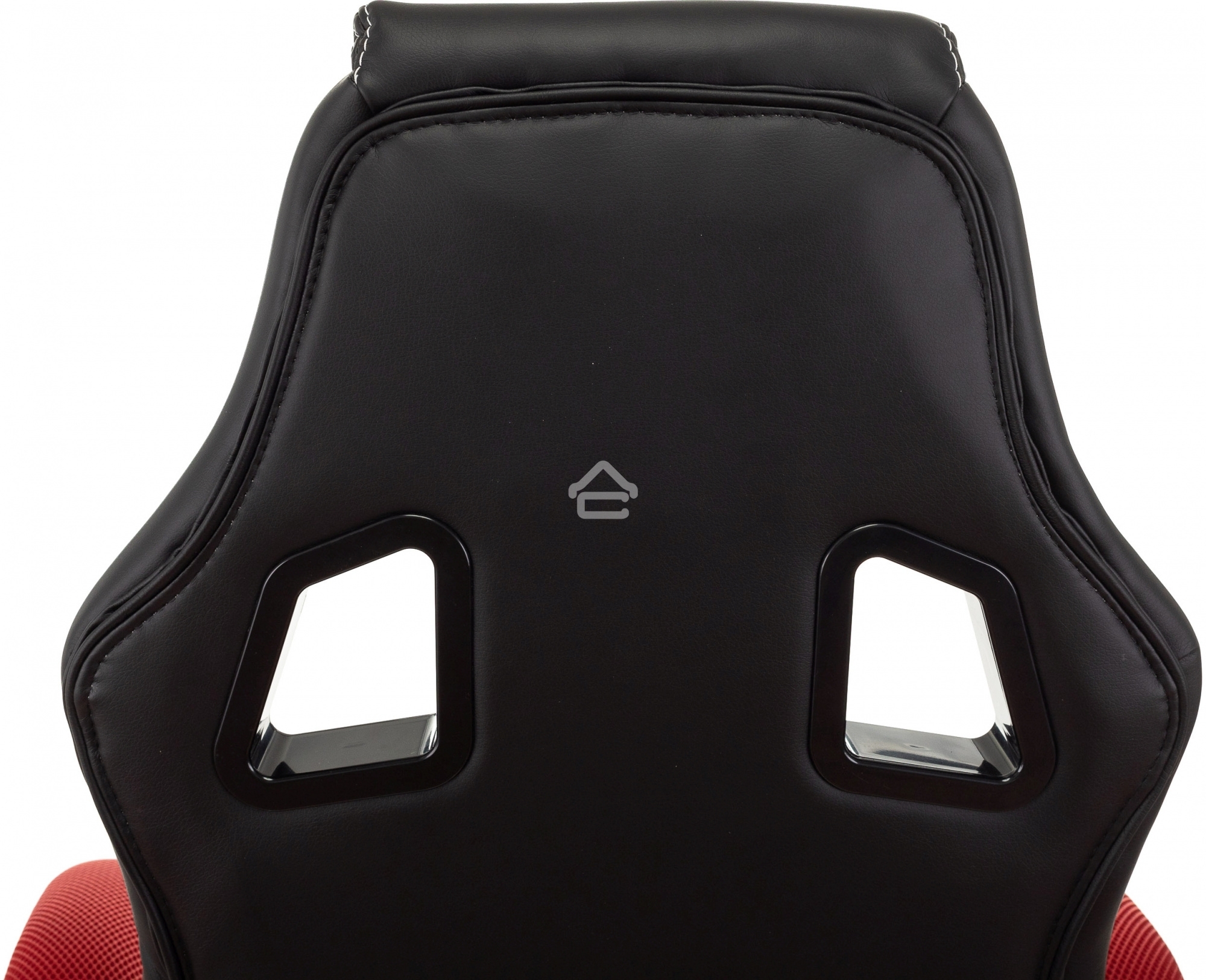 Кресло игровое Бюрократ Zombie Arena черный/красный