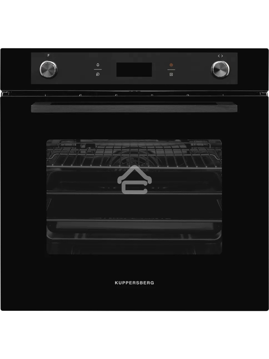 Встраиваемый духовой шкаф Kuppersberg HM 639 Black 60 см, 70 л, 9 режимов, гидролизная очистка, черный