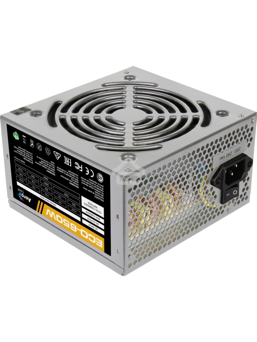 Блок питания Aerocool / Formula ECO-650W, 650Вт, 120мм, серый