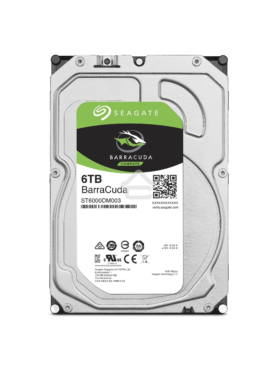 Жесткий диск Seagate 6Tb 5400rpm SATA 6GB/S 256MB ST6000DM003 Seagate Barracuda 3.5