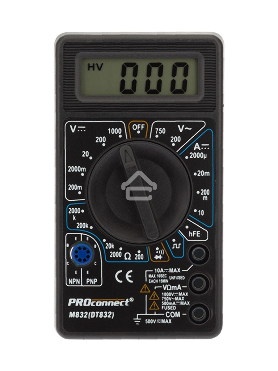 Портативный мультиметр M838 (DT838) PROconnect