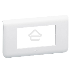 Рамка 4 мод. Mosaic New бел. Legrand 078814