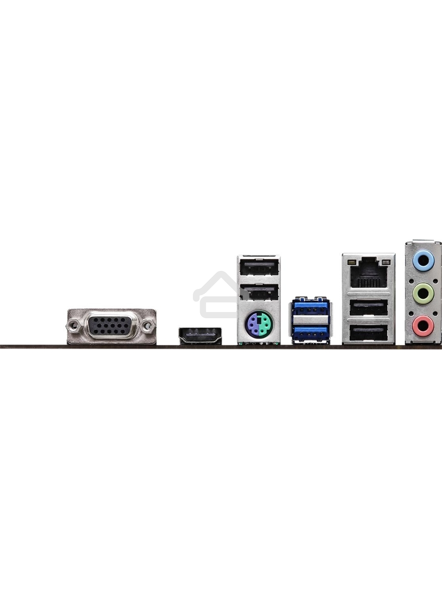 Материнская плата ASRock H610M-HVS, LGA 1700, Intel H610, 2xDDR4, 4xSATA, 1xPCIe 4.0 x16, 1xPCIe x1, 1xHDMI, 1xVGA, 1x 1Gb LAN, 2xUSB-A 3.2 Gen 1, 4xUSB 2.0, 3x3.5 мм, 7.1, mATX